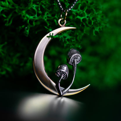 Mushroom with Bronze Moon